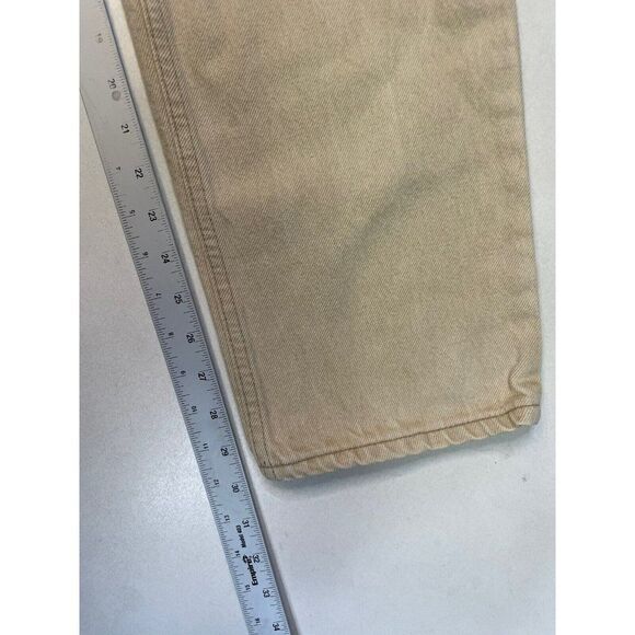 VINTAGE Levi's 550 Denim Jeans Men Size 30 X 30 Beige Tag Size 32 X 32 USA 90s - Picture 9 of 9